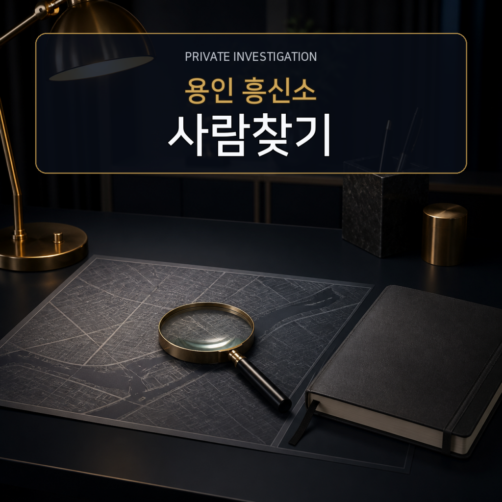 용인 사람찾기·소재파악 전문 흥신소